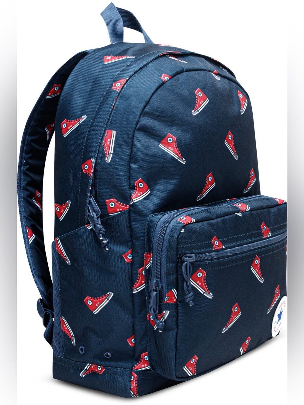 Back to school Converse backpack with supplies